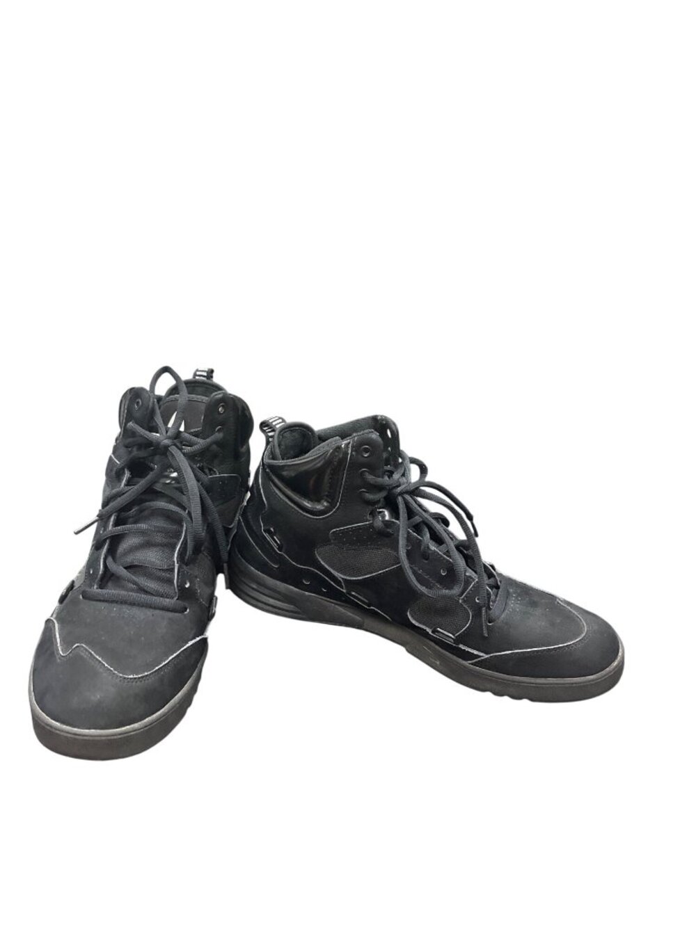 Adidas RH Instinct mens black suede high basketball sneakers sz 14 sku 10-887